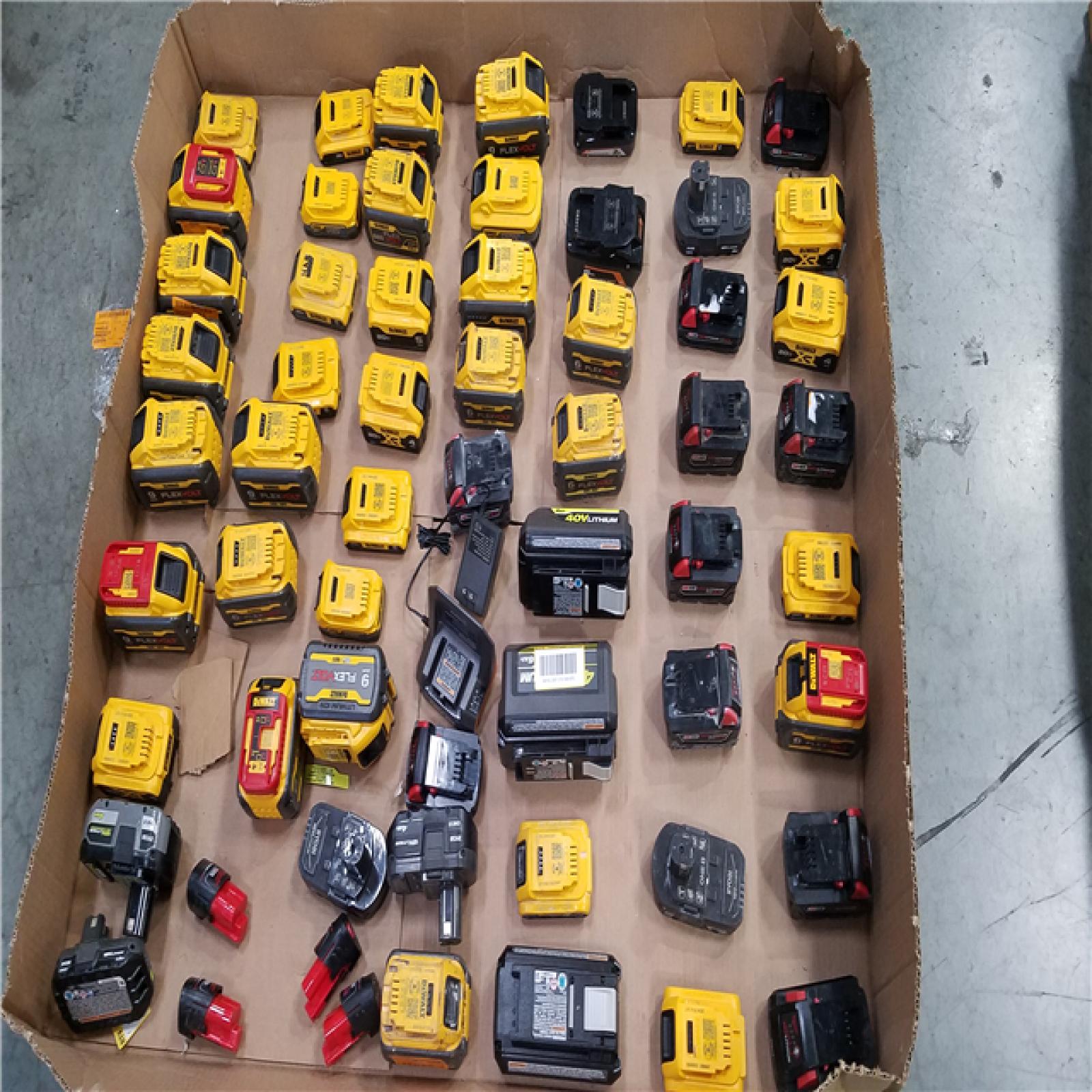 CALIFORNIA AS-IS BATTERY PALLET