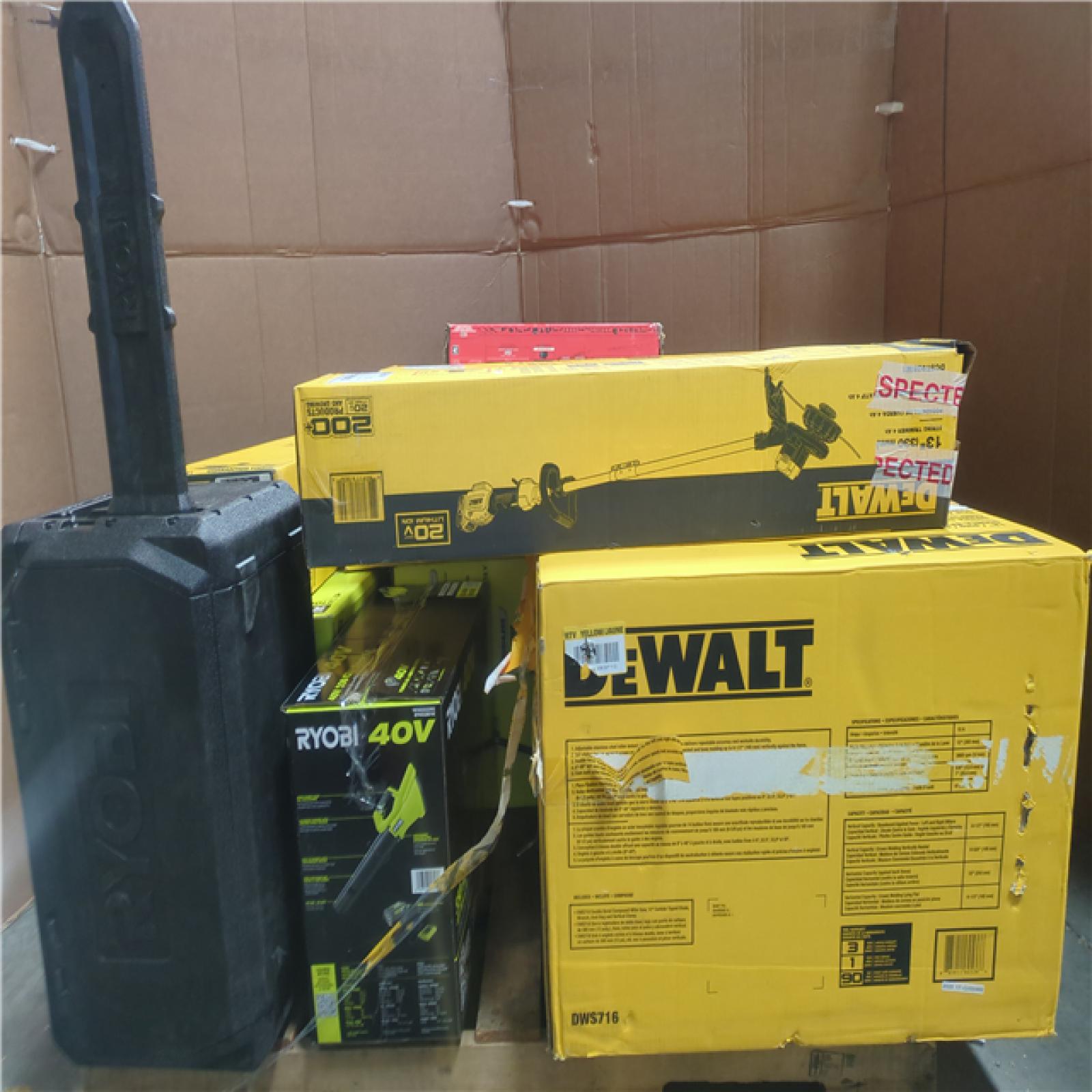 California AS-IS Tool Pallet