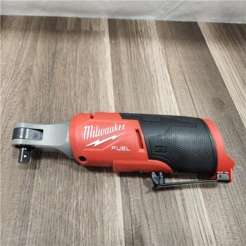 AS-IS- Milwaukee M12 FUEL Brushless Lithium-Ion 3/8 in. Cordless High Speed Ratchet (Tool Only)