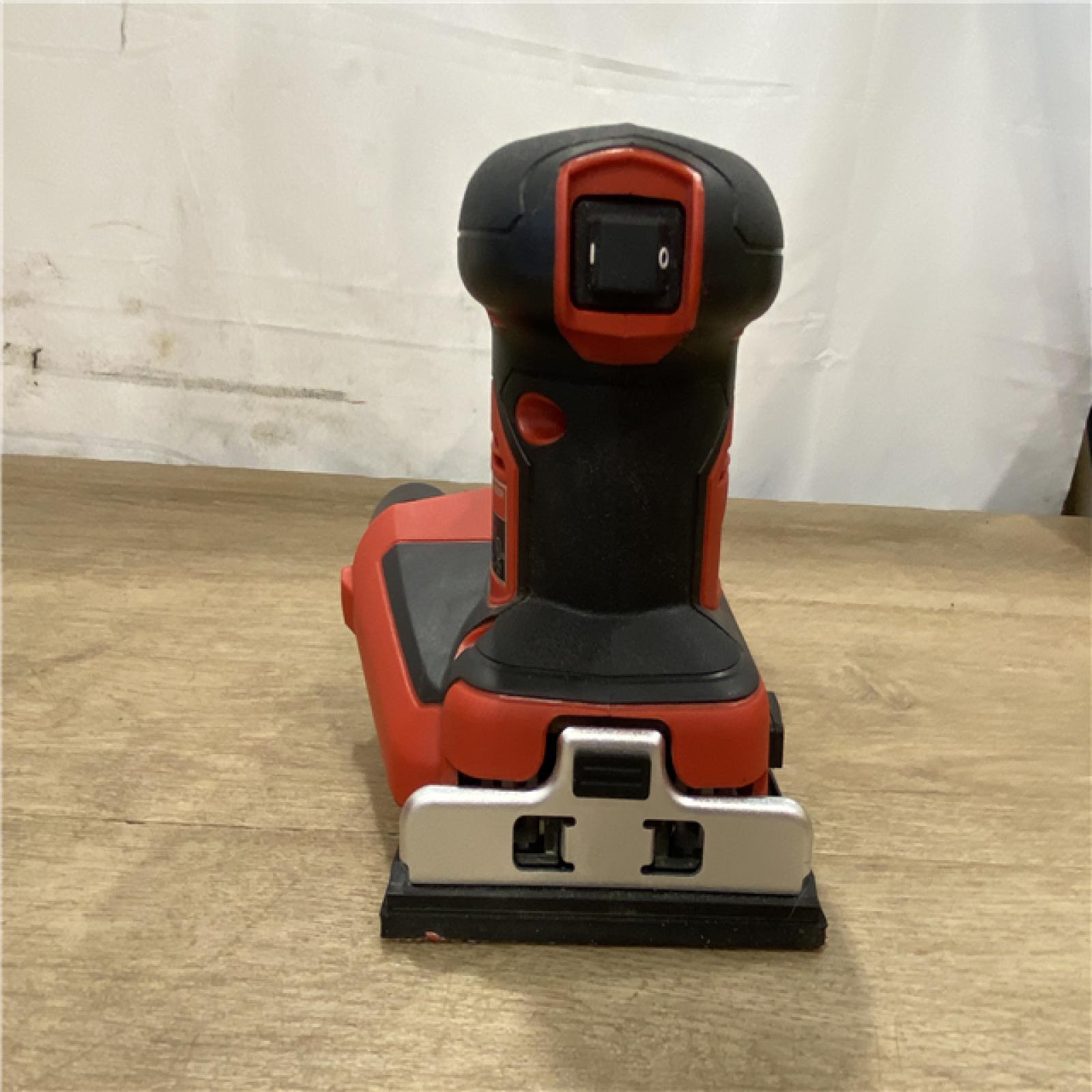 AS-IS Milwaukee 18V Lithium-Ion Cordless 1/4 in. Sheet Sander (Tool-Only)
