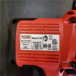 Phoenix NEW RIDGID K-45 120V Auto-Feed Drain Cleaning Machine with C-1IC and C-6 Cables  Tool Set  and Carrying Case