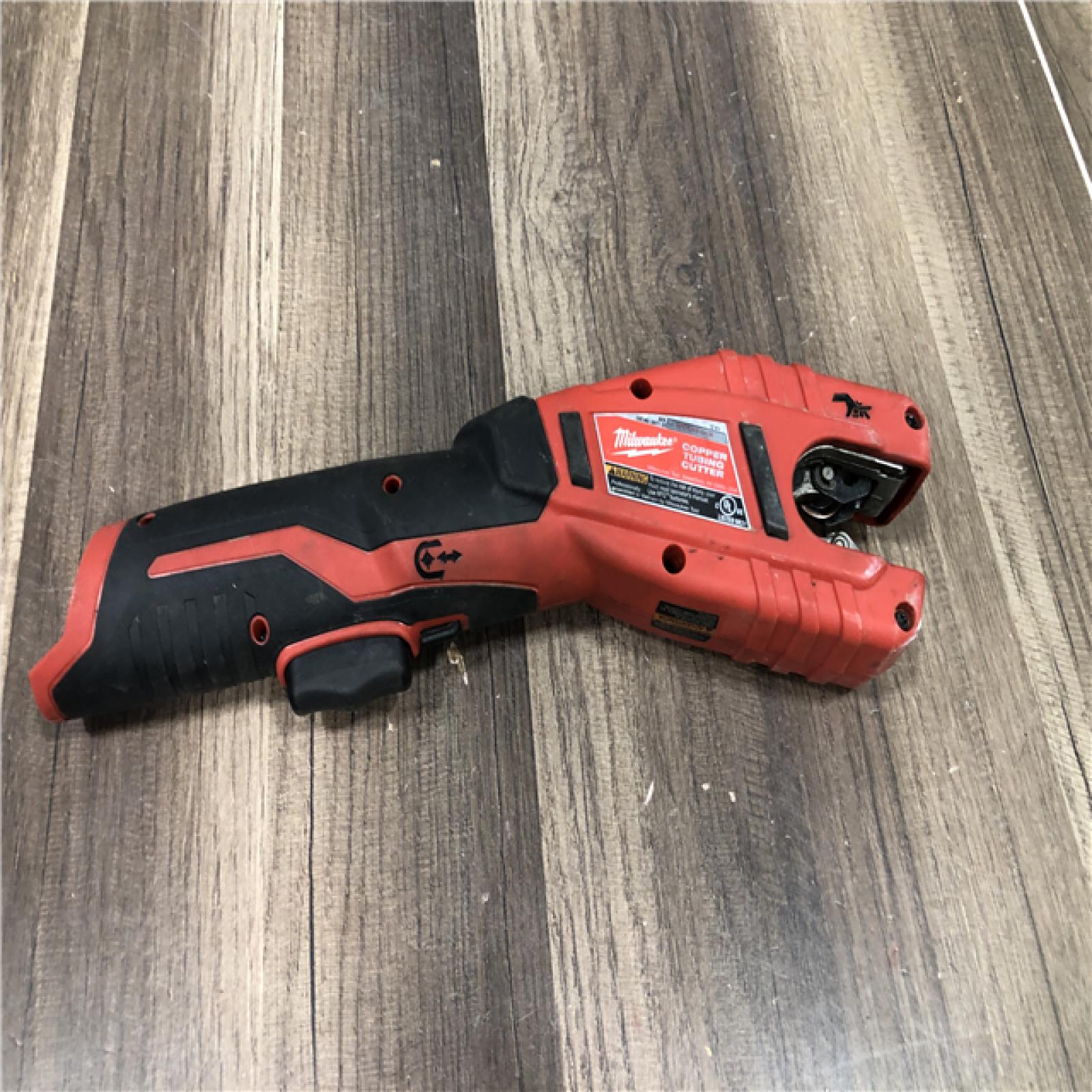 AS-IS Milwaukee M12 12V Lithium-Ion Cordless Copper Tubing Cutter (Tool-Only)