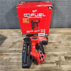 HOUSTON LOCATION - AS-IS (APPEARS LIKE NEW) Milwaukee Tool Cordless Finish Nail Gun 18 V 3020-20 (TOOL ONLY)