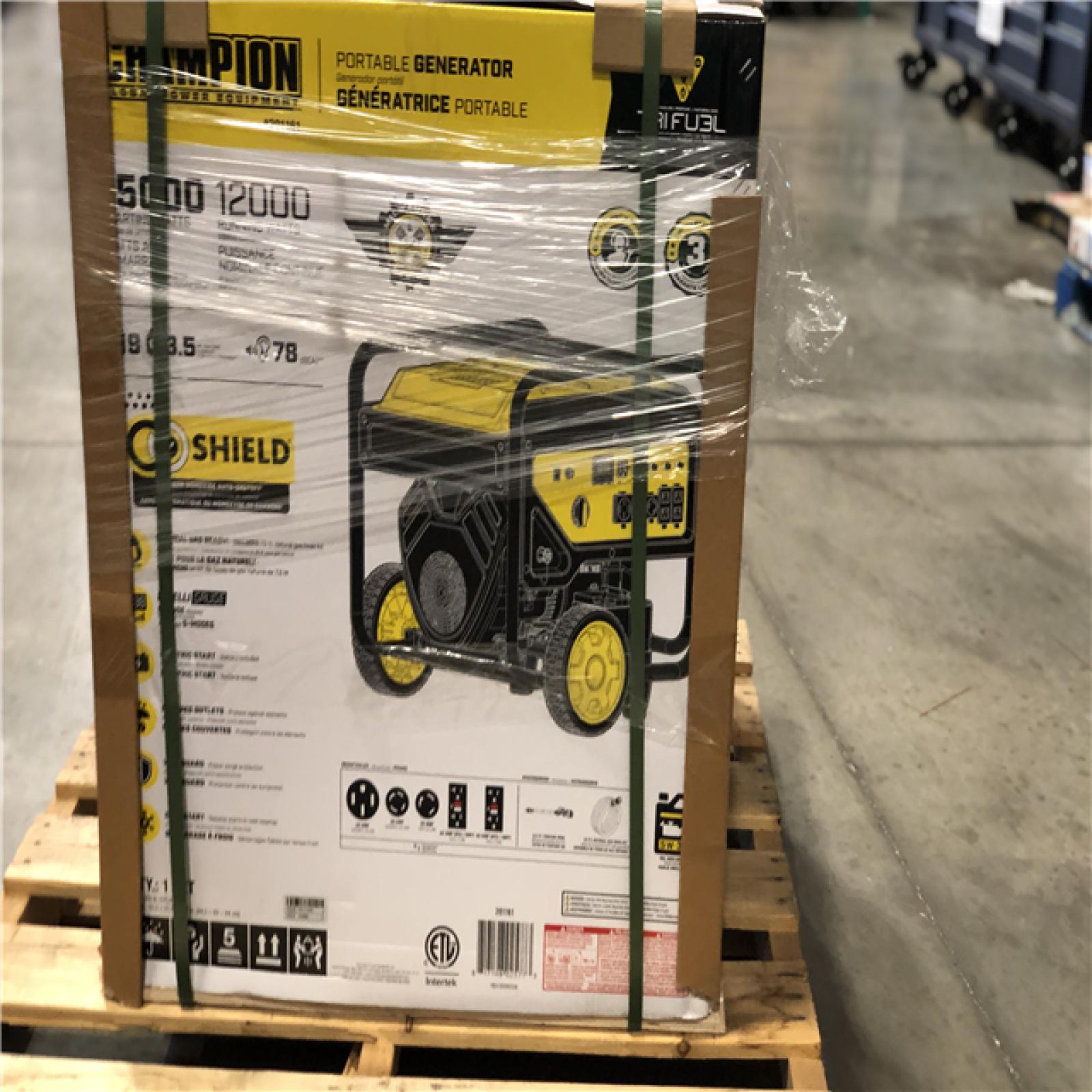 New Champion portable generator