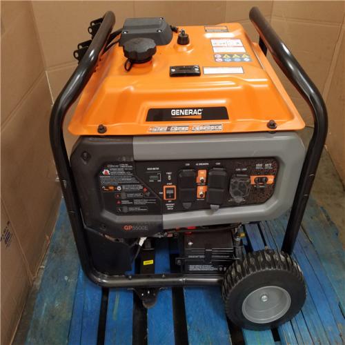 CALIFORNIA AS-IS GENERAC PORTABLE GENERATOR