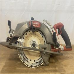 as-is Milwaukee FUEL 18V Lithium-Ion Cordless 7-1/4 in. Rear Handle Circular Saw (Tool-Only)