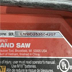 AS-IS Milwaukee FUEL 18V Lithium-Ion Brushless Cordless Compact Bandsaw (Tool-Only)