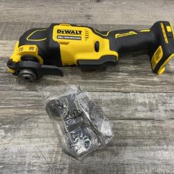 AS-IS DEWALT ATOMIC 20V MAX Cordless Brushless Oscillating Multi Tool (Tool Only)