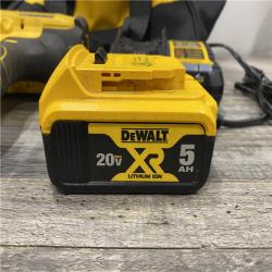 AS-IS DEWALT 20V MAX Lithium-Ion Cordless 1/2 in. Impact Wrench Kit