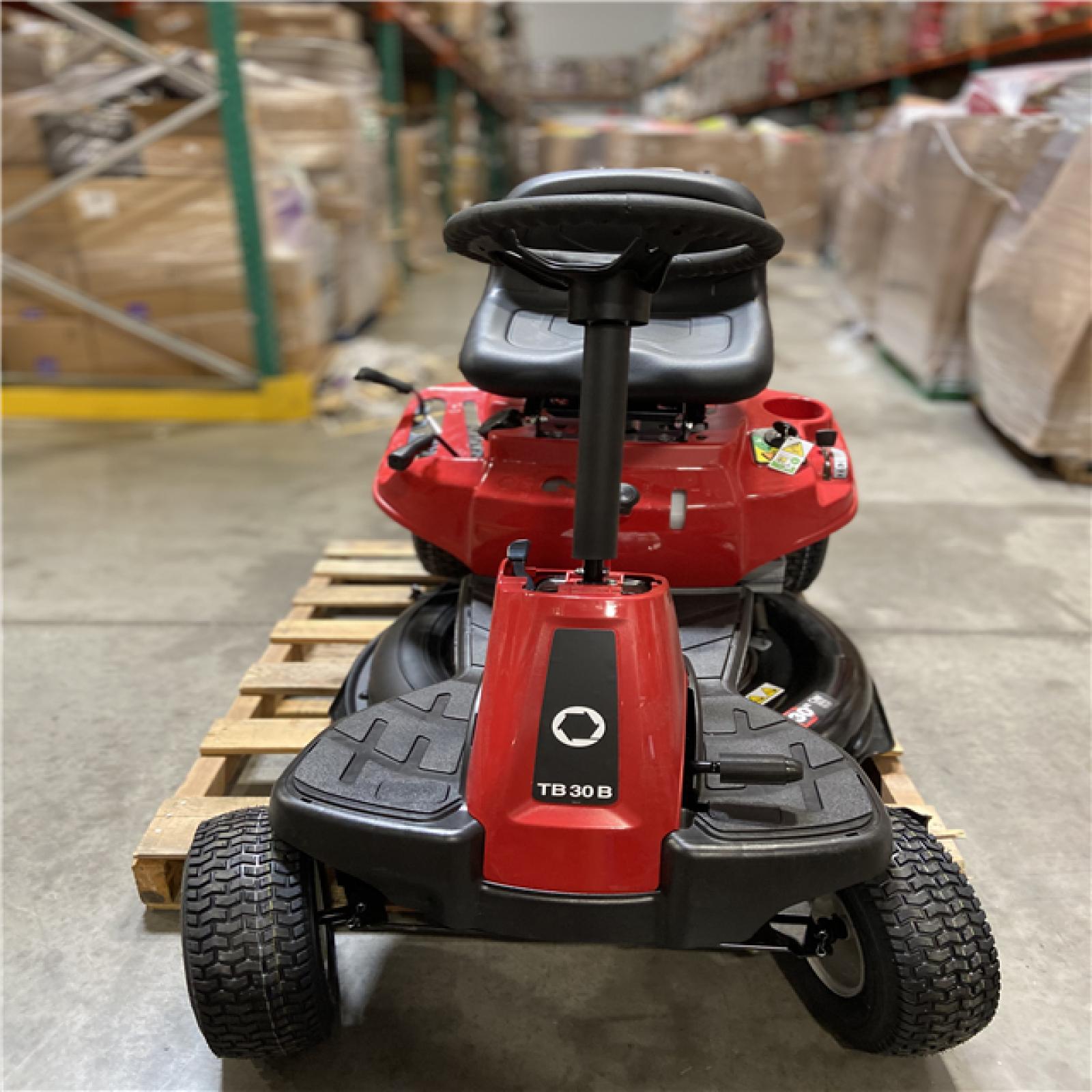 DALLAS LOCATION - Troy-Bilt 13AC26JDA23 344cc 1.3 Gallon 30 in. Compact Riding Lawn Mower