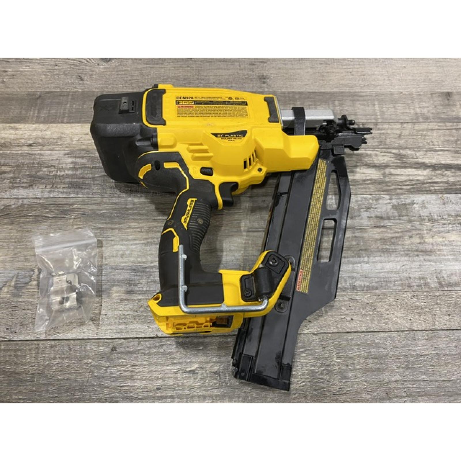 AS-IS DEWALT 20-Volt 21° Cordless Framing Nailer (Tool-Only)