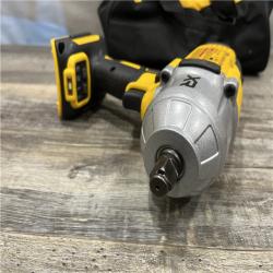 AS-IS DEWALT 20V MAX Lithium-Ion Cordless 1/2 in. Impact Wrench Kit