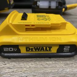 AS-IS DEWALT 20V MAX XR Lithium-Ion Cordless 18-Gauge Narrow Crown Stapler Kit