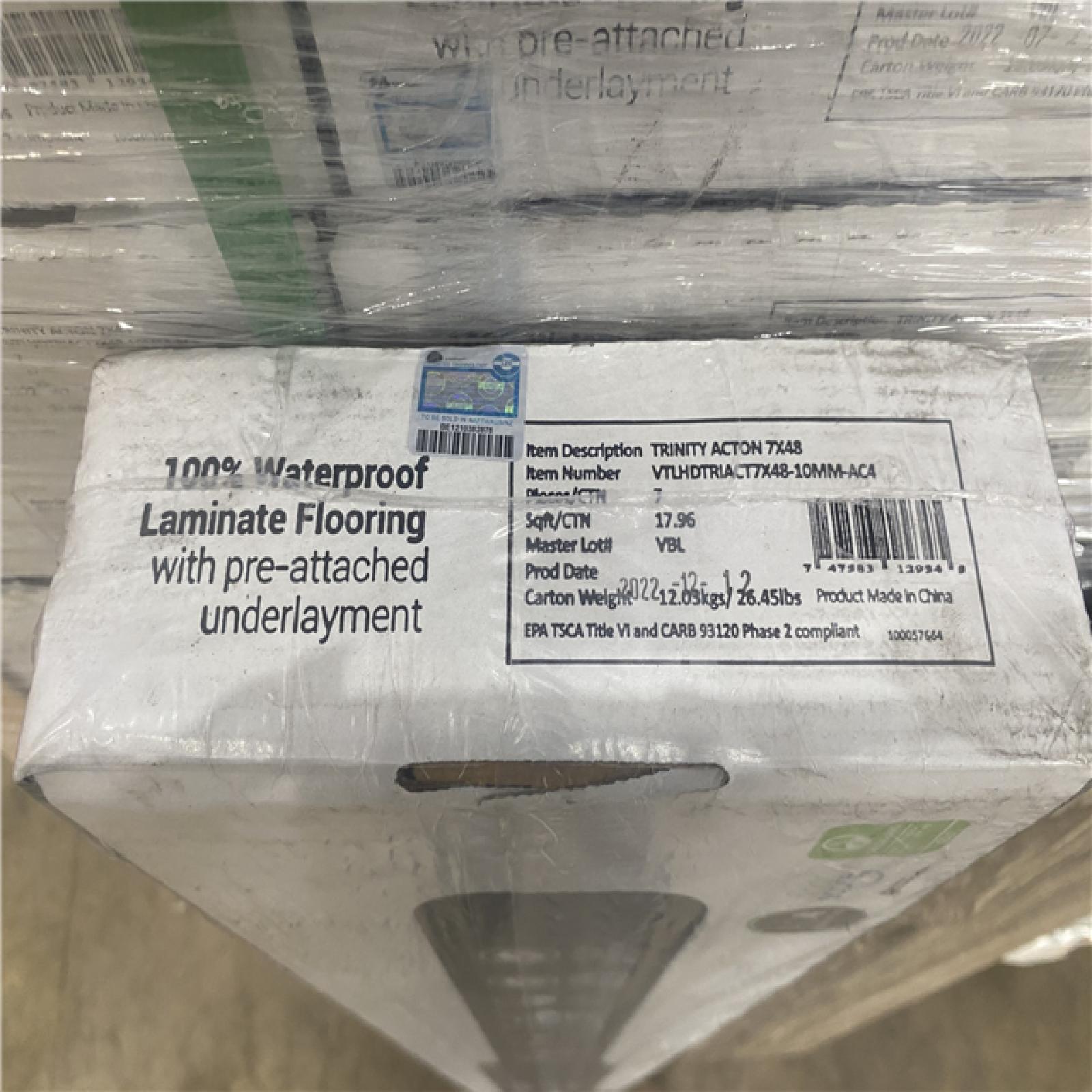Houston Location AS IS - Home Improvement Flooring Pallet