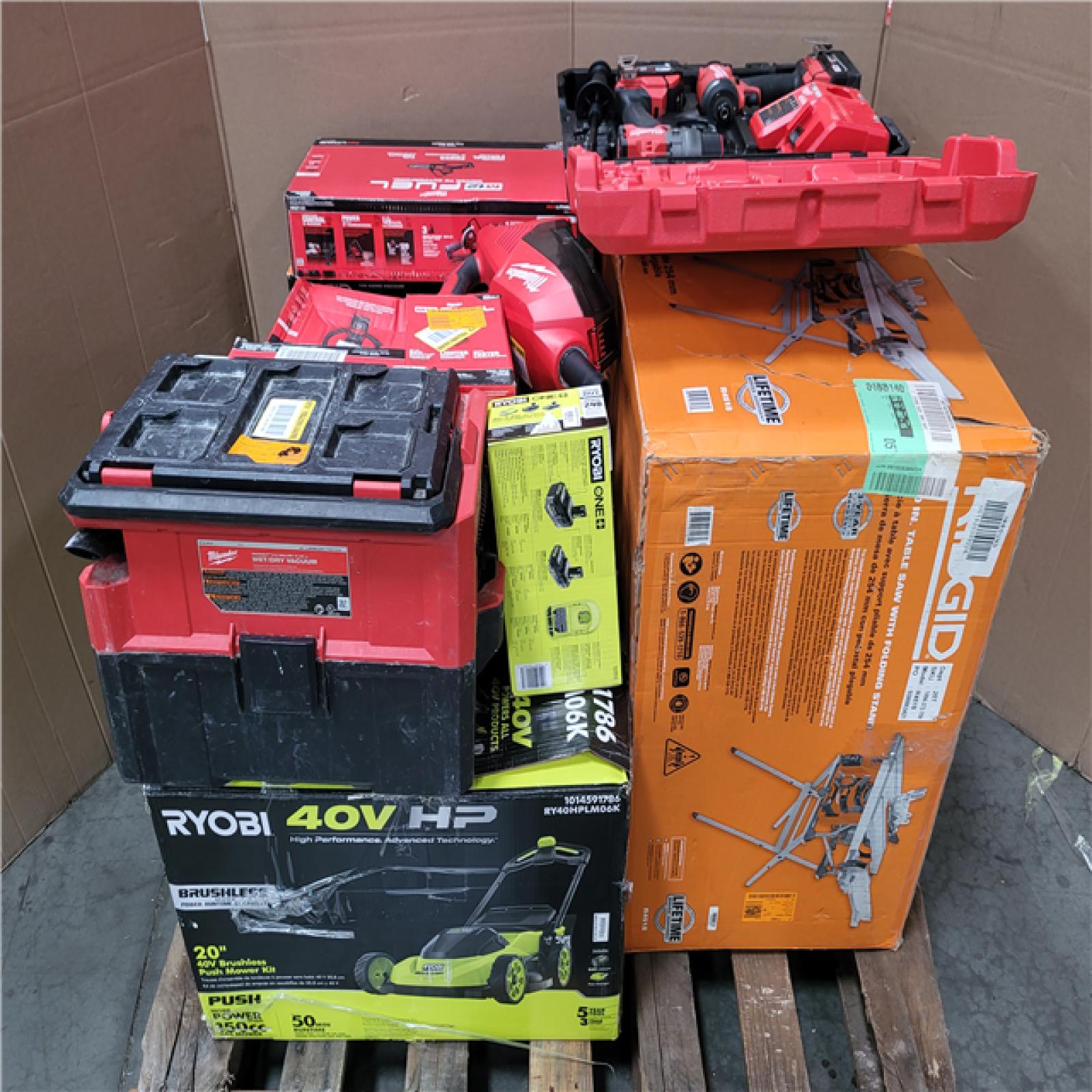 CALIFORNIA AS-IS TOOL PALLET