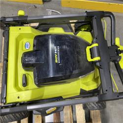 Dallas Location - As-Is RYOBI 80V HP Brushless Battery Cordless Electric 30 in Lawn Mower with Battery and Charger