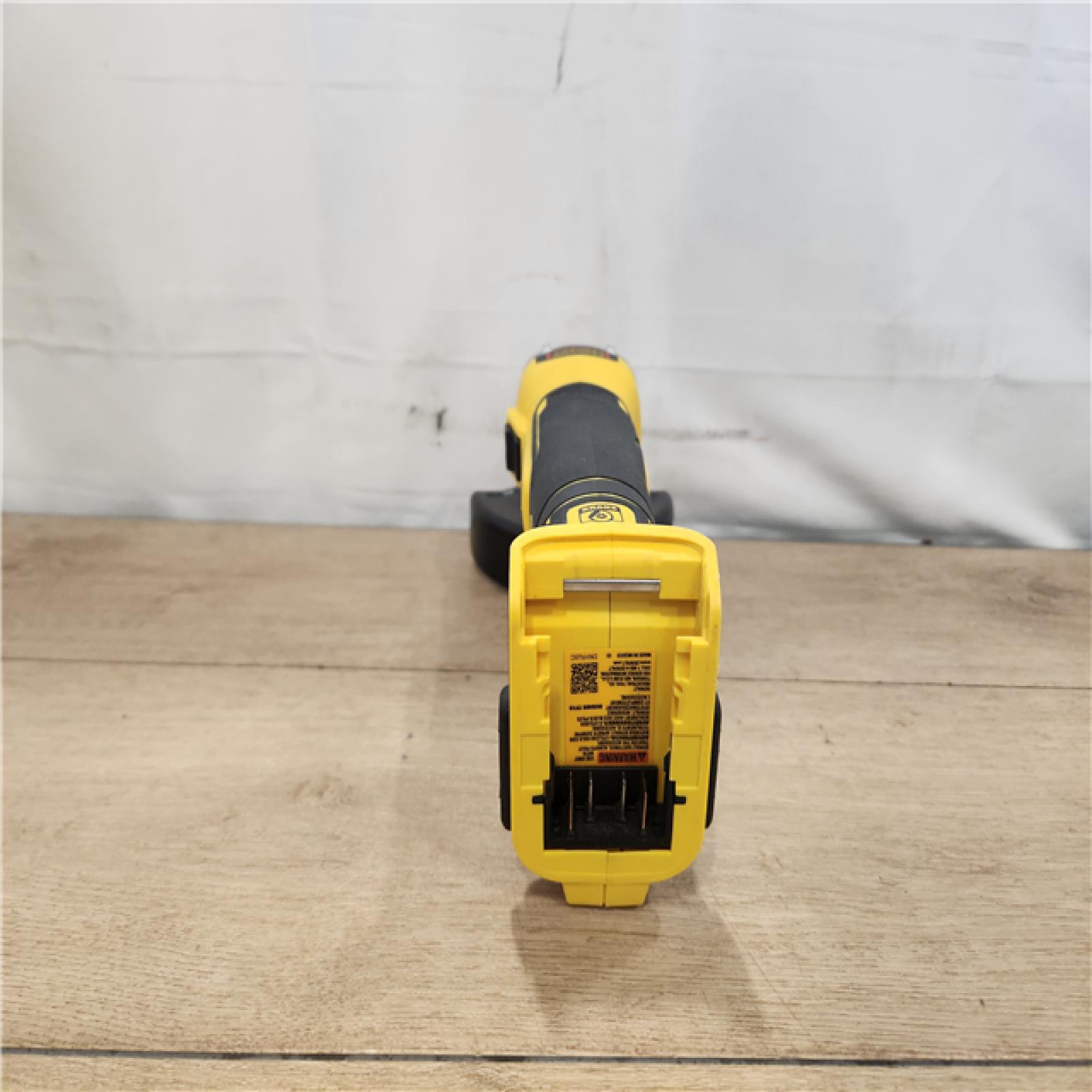 AS-IS- DEWALT 20V XR Cordless 4-1/2. in. to 5 in. Variable Speed Angle Grinder (Tool Only)