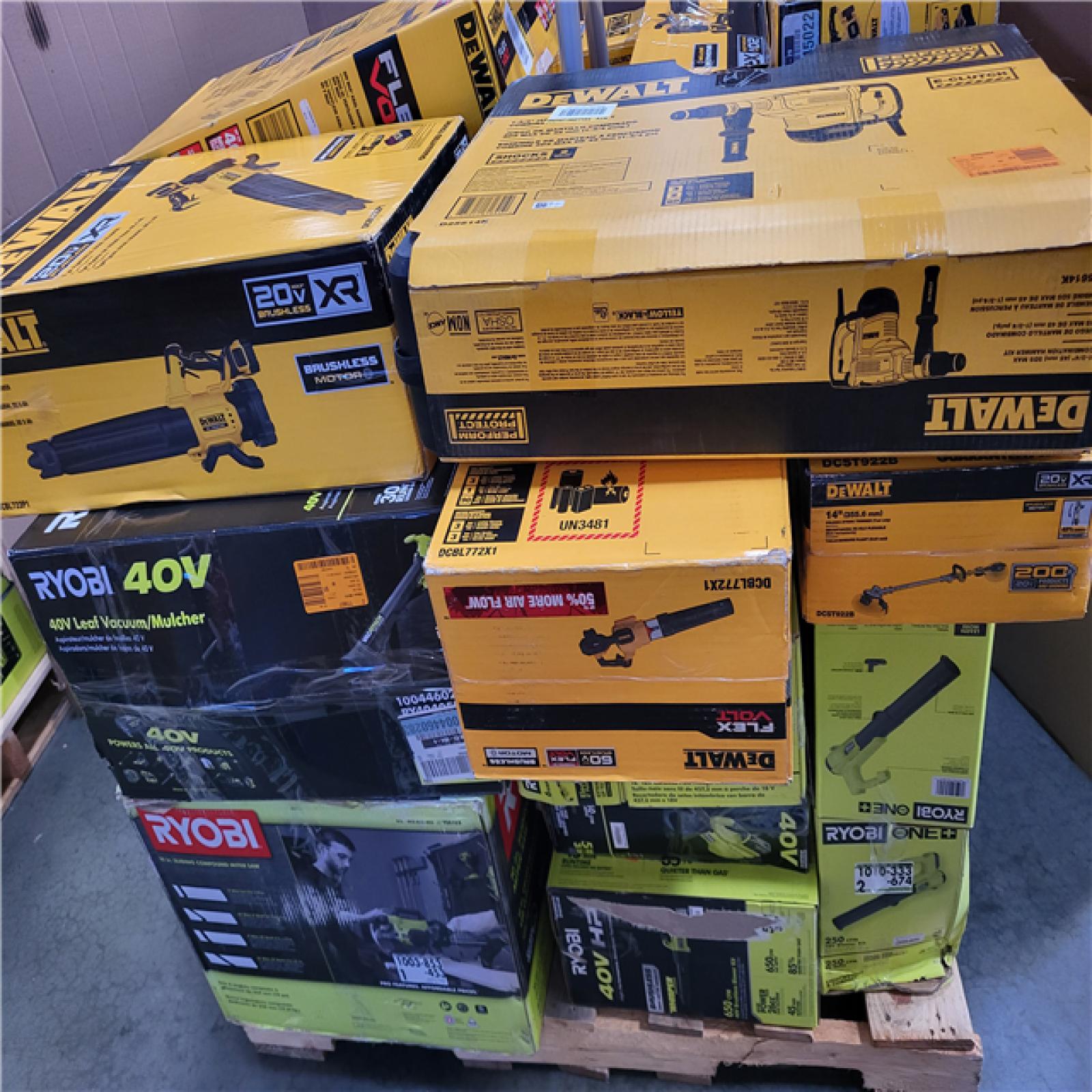 CALIFORNIA AS-IS TOOL PALLET