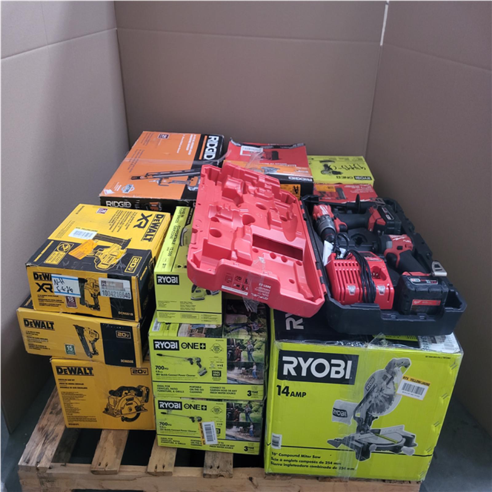 CALIFORNIA AS-IS TOOL PALLET