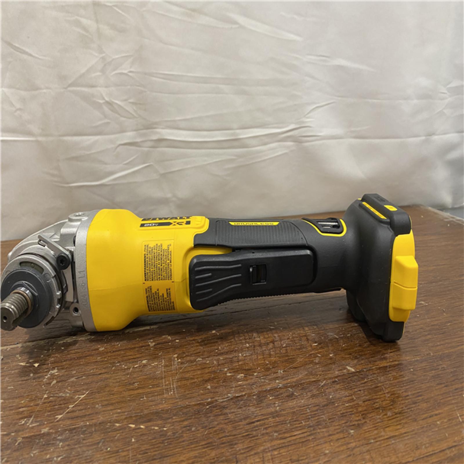 AS-IS DEWALT 60V MAX Cordless Brushless 4.5 in. to 6 in. Small Angle Grinder with Kickback Brake (Tool Only)