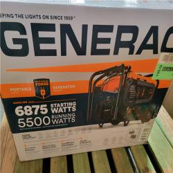 CALIFORNIA AS-IS GENERAC PORTABLE GENERATOR