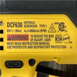 AS-IS DEWALT XR 20V MAX Lithium-Ion Cordless Brushless Screw Gun (Tool Only)