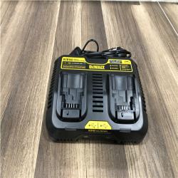 AS-IS DEWALT 12-Volt to 20-Volt MAX Lithium-Ion Dual Port Jobsite Fast Charging Station