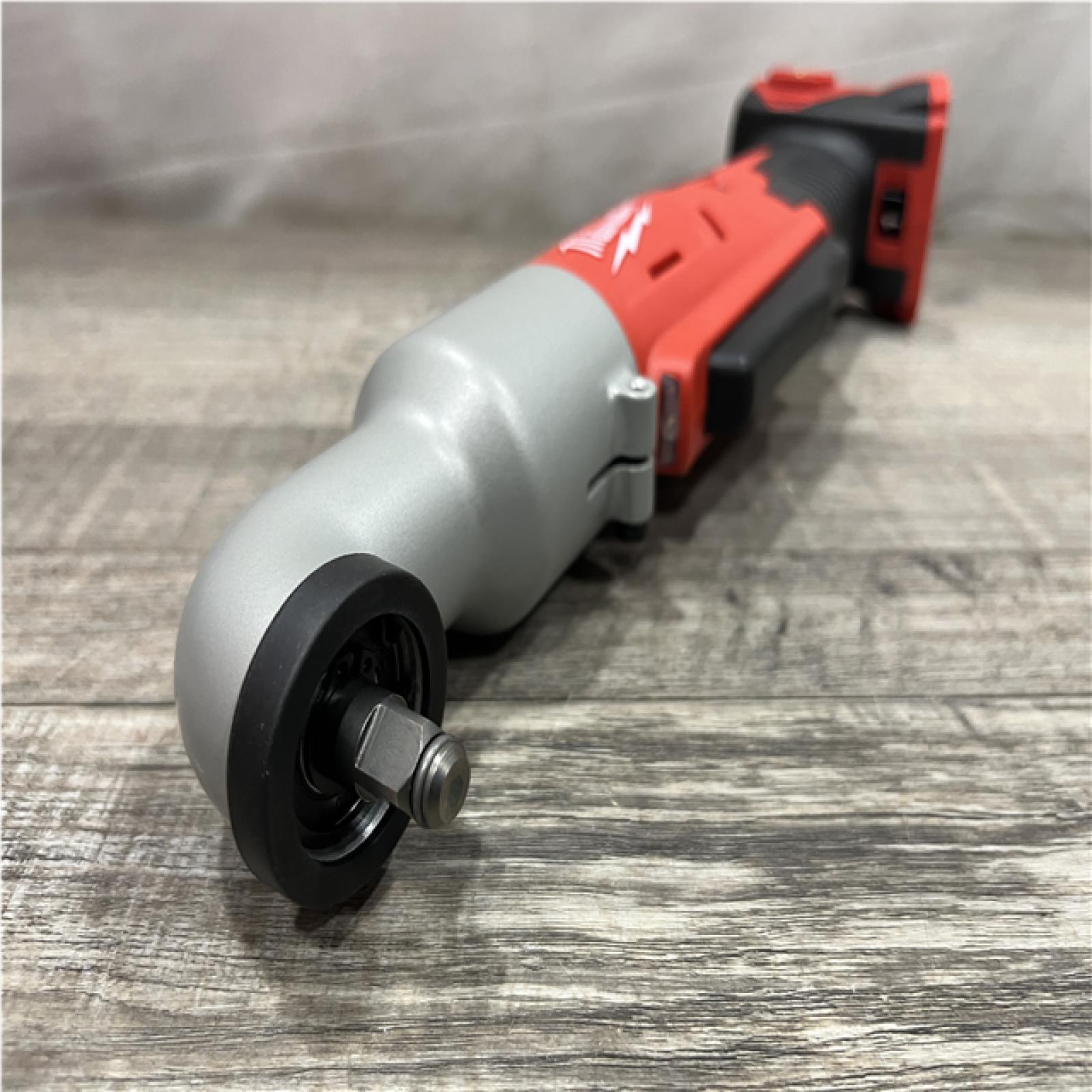 AS-IS Milwaukee 18V Lithium-Ion Cordless 3/8 in. 2-Speed Right Angle Impact Wrench (Tool-Only)