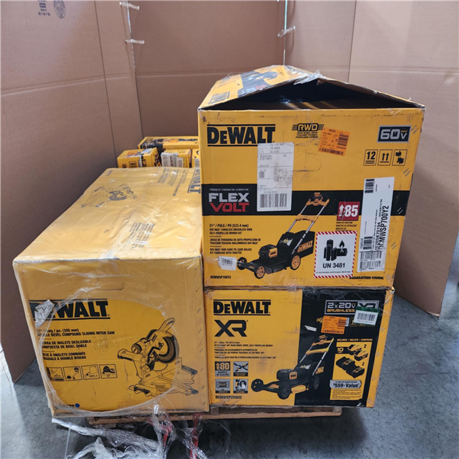 CALIFORNIA AS-IS TOOL PALLET