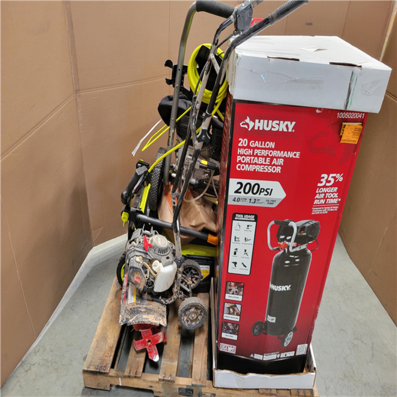 CALIFORNIA AS-IS OUTDOOR POWER EQUIPMENT