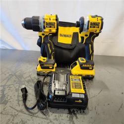 AS-IS- DEWALT 20V XR Lithium-Ion Cordless 2-Tool Combo Kit