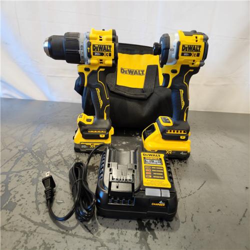 AS-IS- DEWALT 20V XR Lithium-Ion Cordless 2-Tool Combo Kit