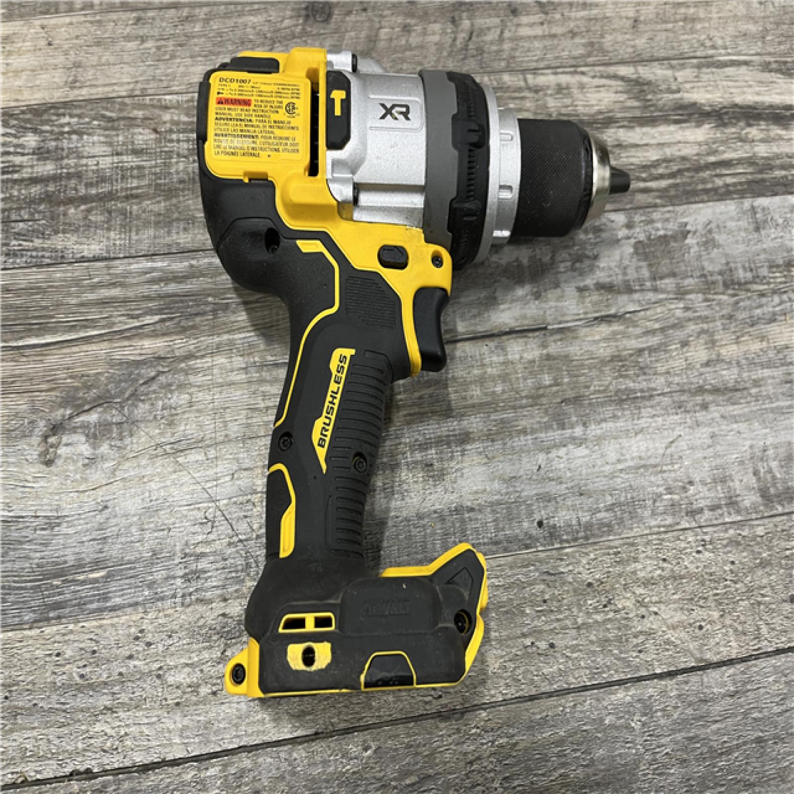 AS-IS DEWALT 20V MAX Brushless Cordless 1/2 3-Speed Hammer Drill (Tool-Only)
