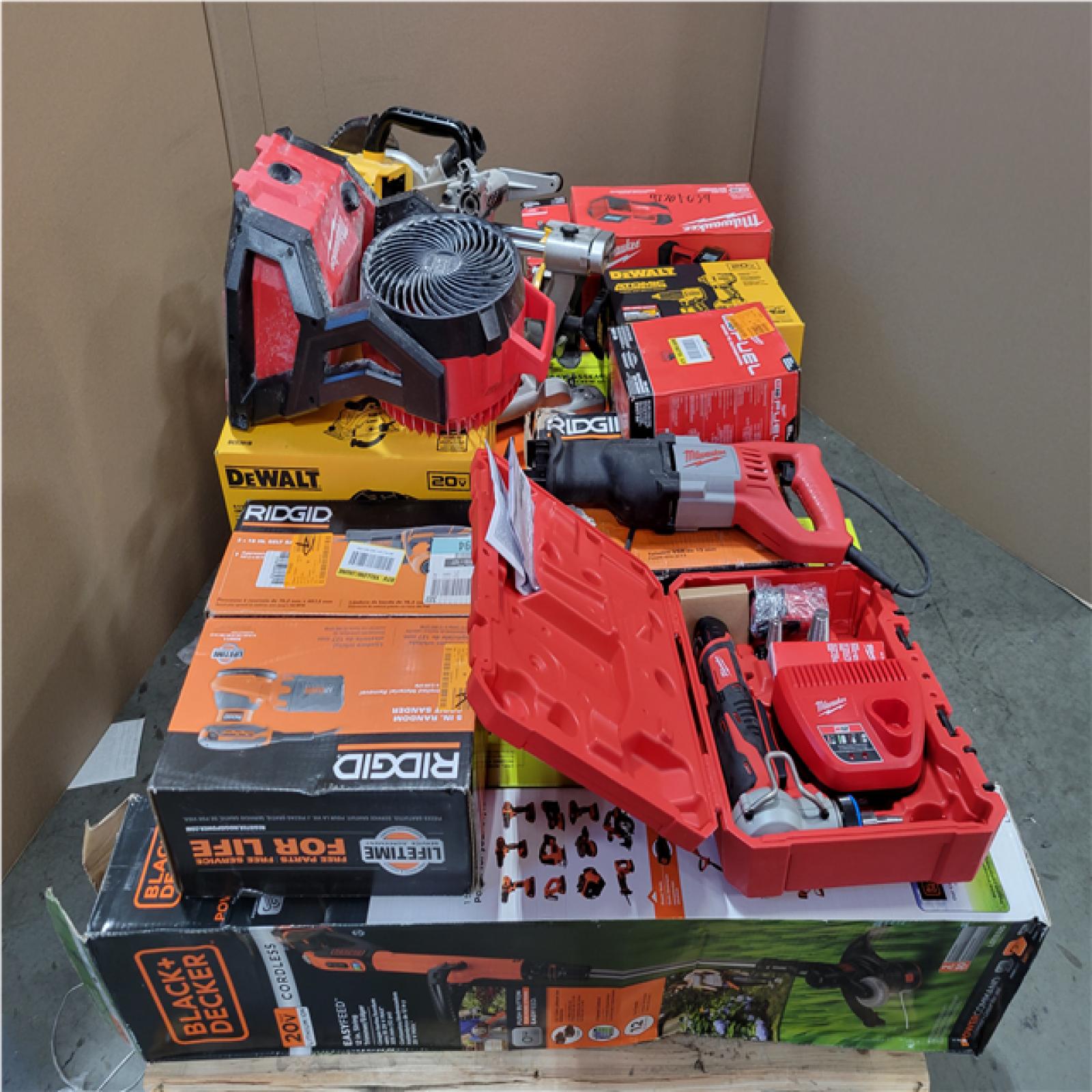 CALIFORNIA AS-IS TOOL PALLET