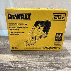 NEW - DEWALT 20V MAX Cordless Plastic Tubing Cutter (Tool Only)