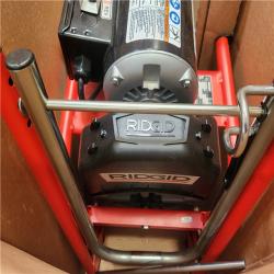 Phoenix NEW RIDGID K-400 Drain Cleaning Snake Auger 120-Volt Drum Machine with C-32IW 3/8 in. x 75 ft. Cable (No Tool Set & Gloves)