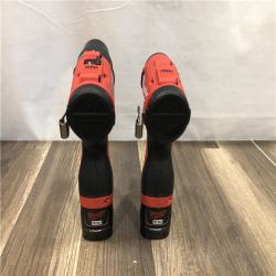 AS-IS Milwaukee 12-Volt Lithium-Ion Brushless Cordless Subcompact Drill and Impact Driver Combo Kit