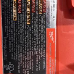 AS-IS Milwaukee FUEL 18V Lithium-Ion Cordless Brushless 6-1/2 in. Plunge Cut Track Saw (Tool-Only)