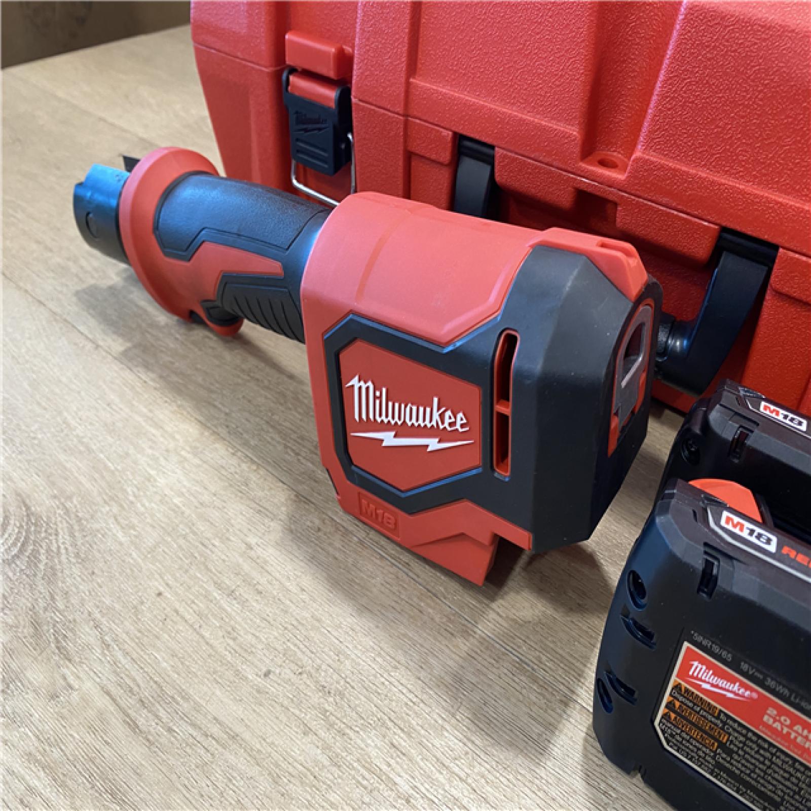 AS-IS Milwaukee 18-Volt Lithium-Ion Brushless Cordless FORCE LOGIC Press Tool (Tool-Only)