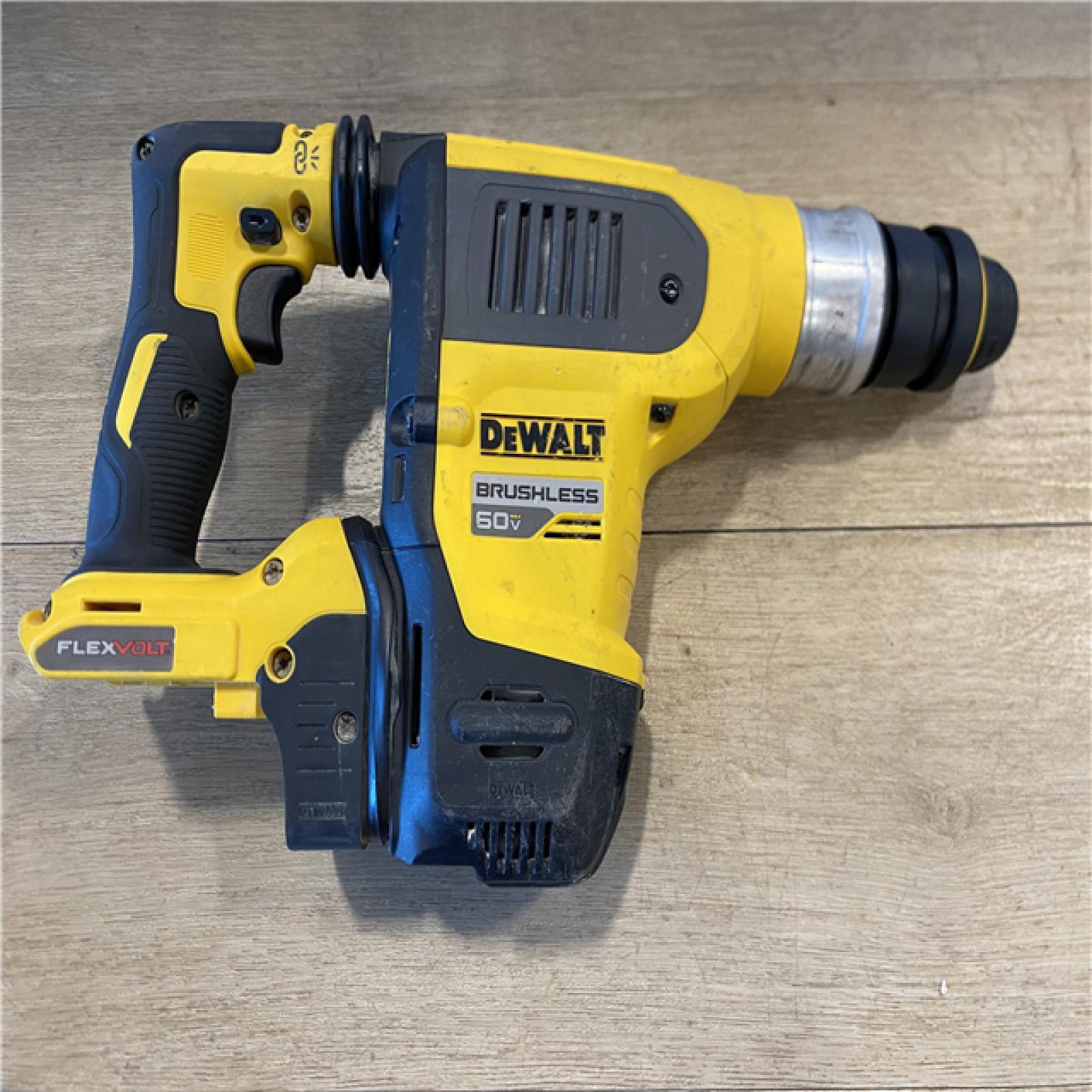 AS-IS DEWALT FLEXVOLT 60V MAX Cordless 1-1/4 in. SDS Plus Rotary Hammer (Tool Only)