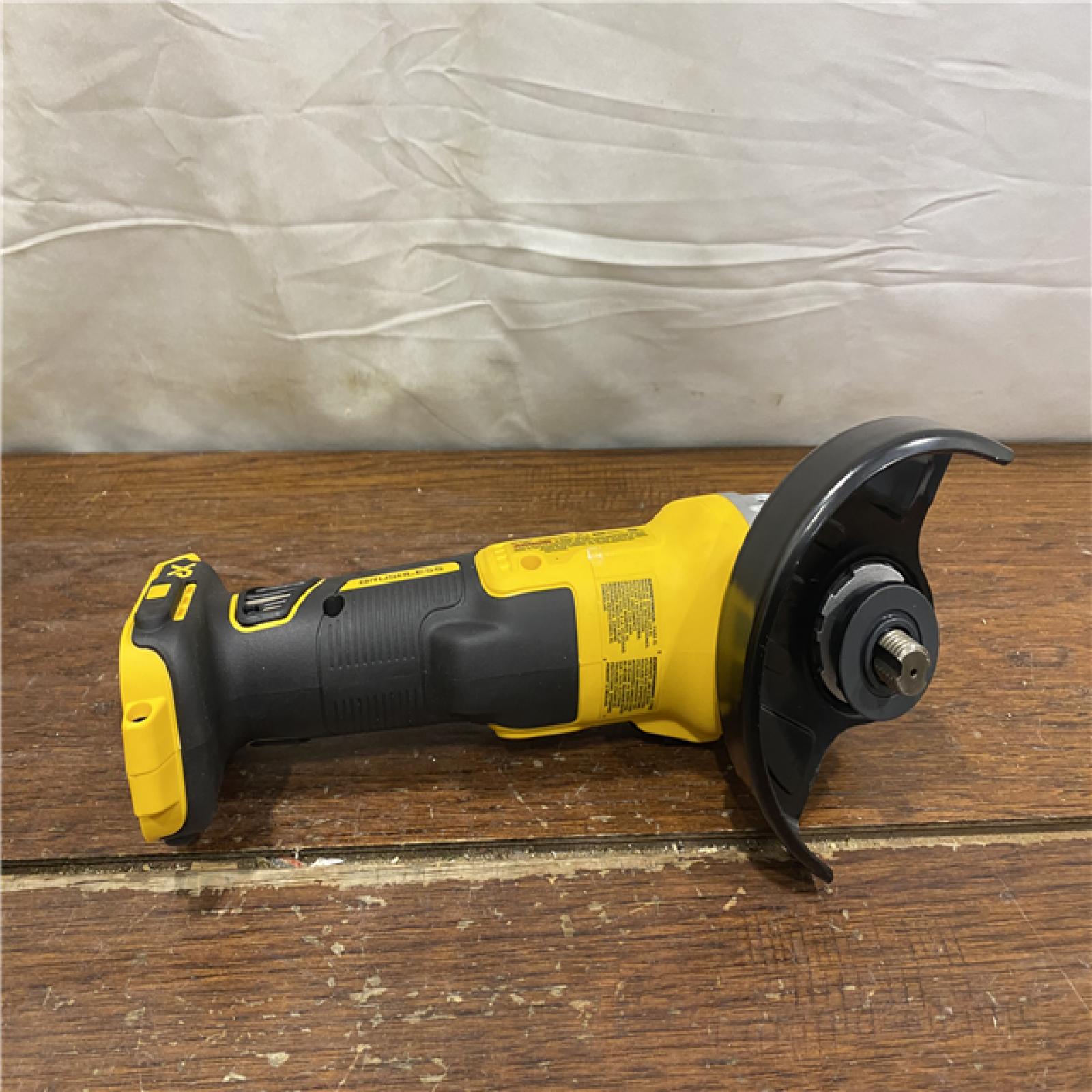 AS-IS DeWalt DCG405B 20V Max XR 4.5-Inch Slide Switch Small Angle Grinder (Tool Only)