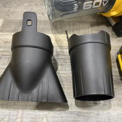 AS-IS DEWALT FLEXVOLT 60V MAX 160 MPH 760 CFM Brushless Cordless Axial Blower Kit