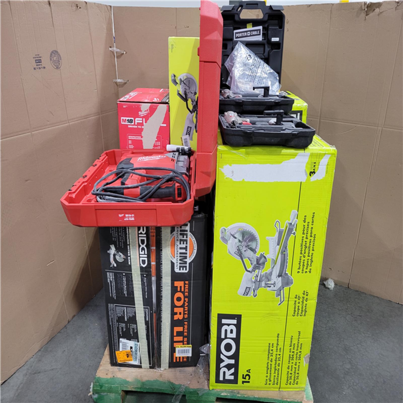 CALIFORNIA AS-IS TOOL PALLET