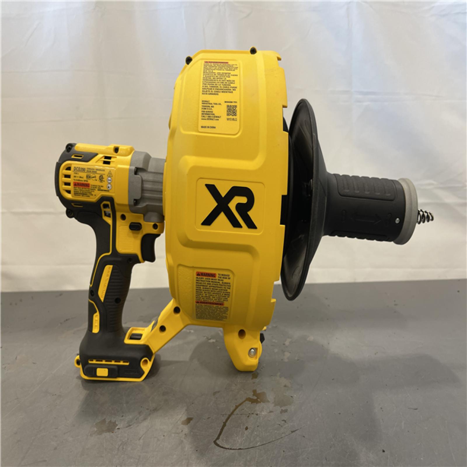 AS-IS - DEWALT 5/16 in. x 25 ft. 20V MAX Cordless Brushless Drain Snake
