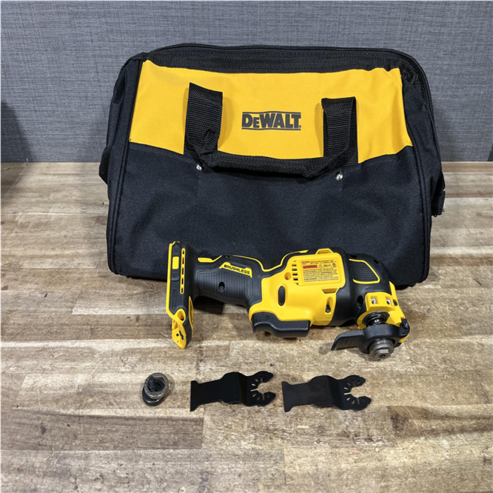 Houston Location AS-IS DEWALT ATOMIC 20V MAX Cordless Brushless Oscillating Multi Tool (Tool Only)