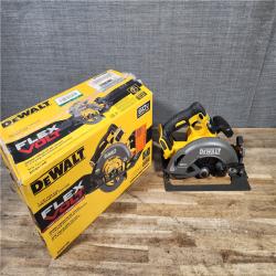 HOUSTON LOCATION - AS-IS DEWALT FLEXVOLT 60V MAX Cordless Brushless 7-1/4 in. Circular Saw with Brake (Tool Only)