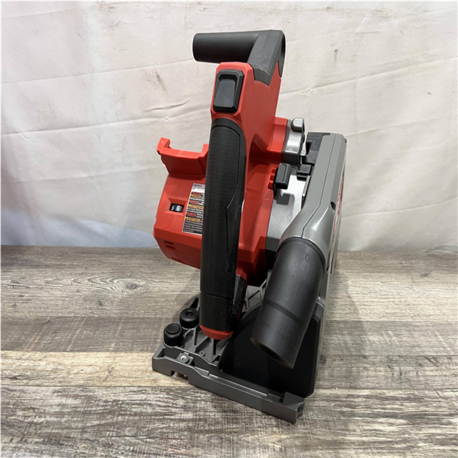 AS-IS Milwaukee FUEL 18V Lithium-Ion Cordless Brushless 6-1/2 in. Plunge Cut Track Saw (Tool-Only)