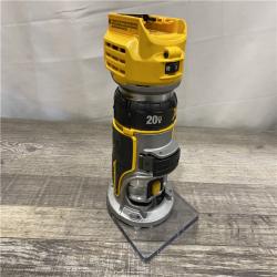 AS-IS DEWALT 20V MAX XR Cordless Brushless Fixed Base Compact Router (Tool Only)