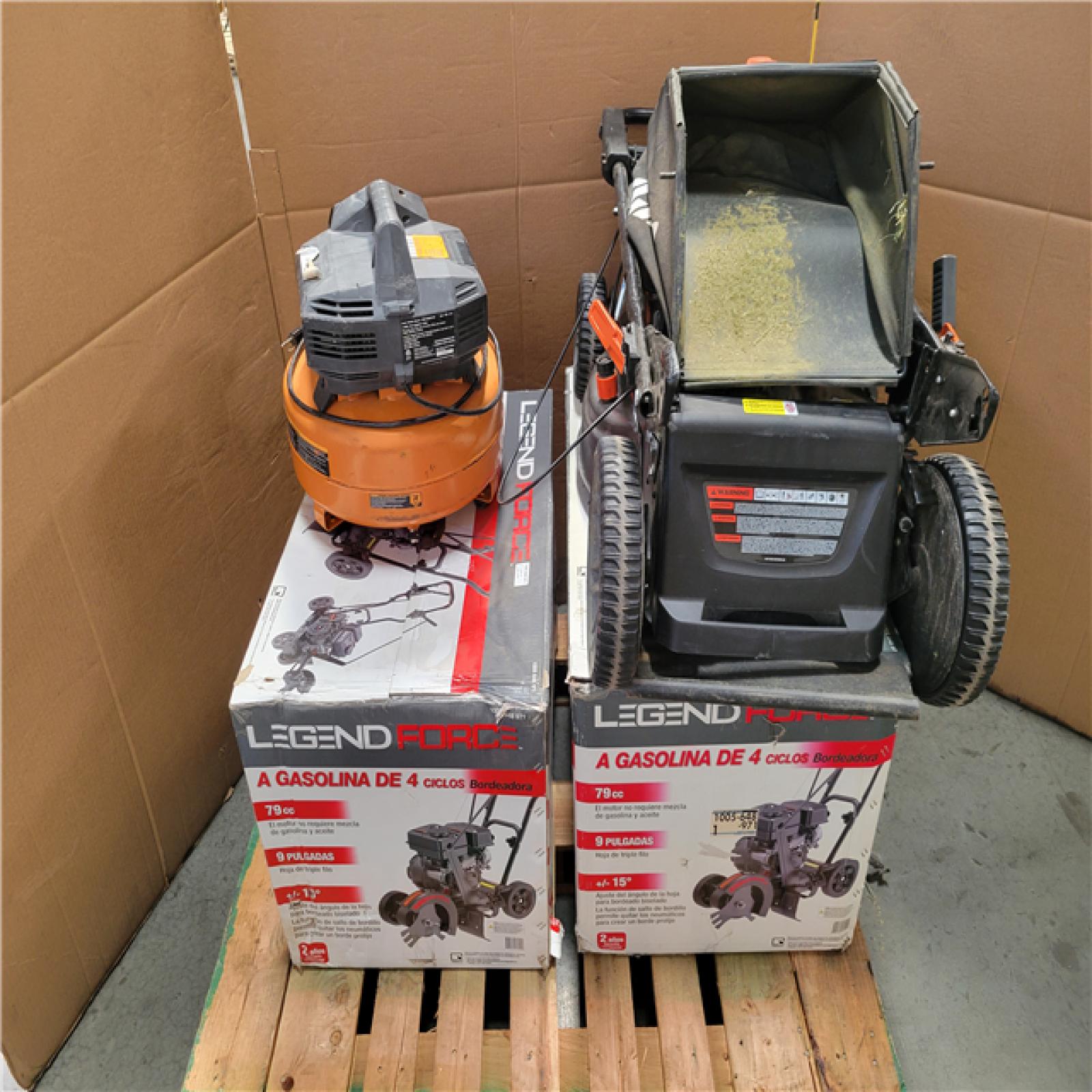 CALIFORNIA AS-IS OUTDOOR POWER EQUIPMENT