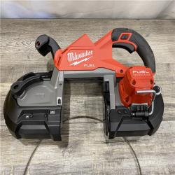 AS-IS Milwaukee FUEL 18V Lithium-Ion Brushless Cordless Deep Cut Band Saw (Tool-Only)